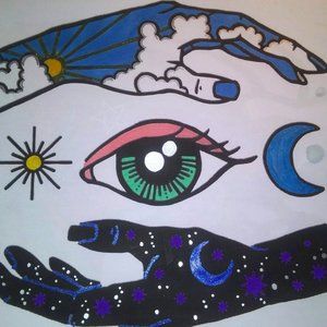 As Above So Below Art Print